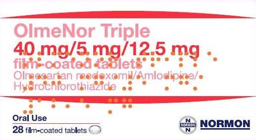 Olmenor Triple 40/5/12.5mg